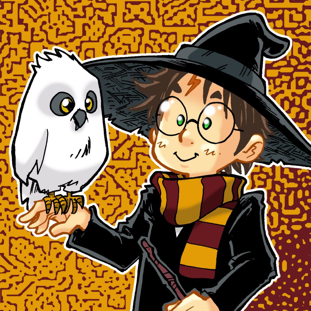 Harry Potter & Hedwige 